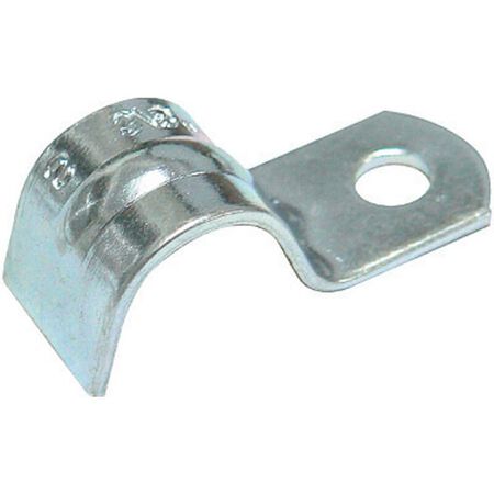 Sigma Engineered Solutions ProConnex 3/8 in. D Zinc-Plated Steel 1 Hole Strap 3 pk