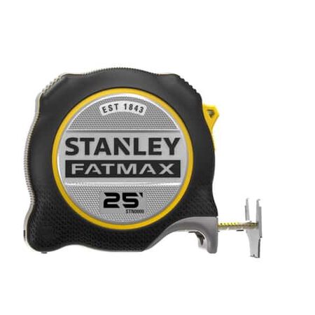 Stanley FATMAX Premium 25 ft. L X 1.25 in. W Compact Wide Blade Tape Measure 1 Pack