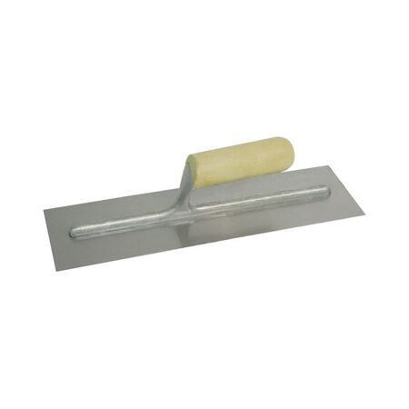 Marshalltown QLT 4 in. W X 14 in. L Polished Steel Finishing Trowel
