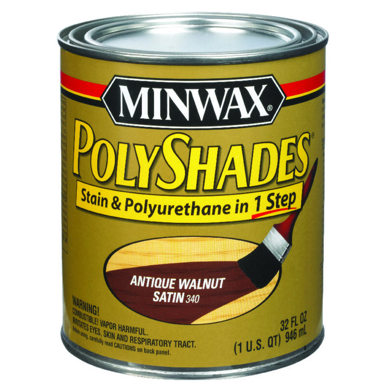 Minwax PolyShades Transparent Polyurethane Polyurethane Minwax PolyShades Transparent Polyurethane Polyurethane