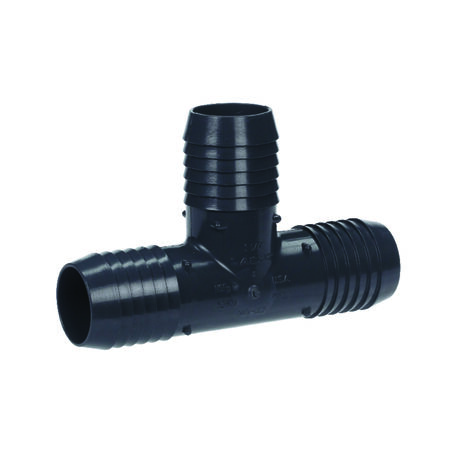 Boshart Industries 1-1/4 in. Insert in. X 1-1/4 in. D Insert Polypropylene Tee 5 pk