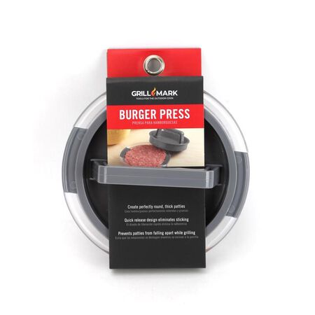 Grill Mark Plastic Burger Press 1 pk