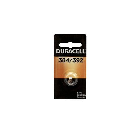 DURACELL D384/392PK BATTERY, SILVER OXIDE, 1.55V, SR41