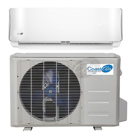 Coast Air 12,000 BTU Ductless Single Zone Mini-split Heat Pump Heat & Cool Unit