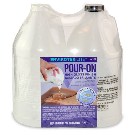EnviroTex Clear Pour-On High Gloss Finish 1 gal
