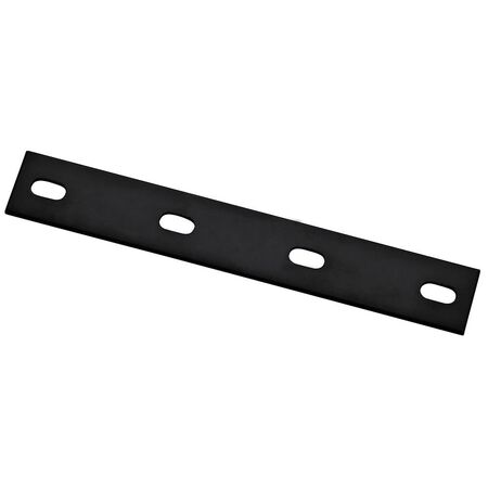 Hampton 1/8 in. H X 1-1/2 in. W X 10 in. L Black Steel Mending Plate