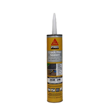 Sika Pro Select Gray Polyurethane Construction Caulk Sealant 10.1 oz