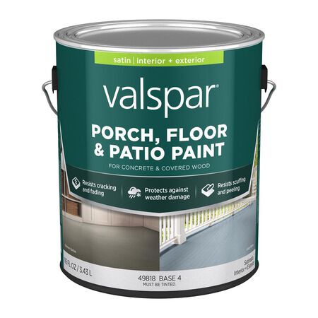 Valspar Porch, Floor & Patio Satin Base 4 Floor Paint 1 gal