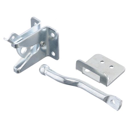 Ace 6.89 in. H X 5 in. W X 1.89 in. L Zinc-Plated Zinc Adjustable Inswing Gate Latch