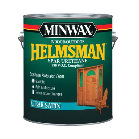 Minwax Helmsman Satin Clear Oil-Based Spar Urethane 1 gal