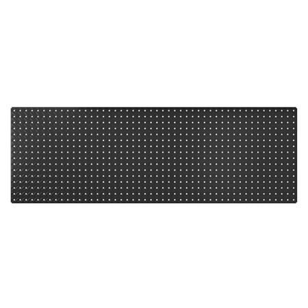 Knape & Vogt HEAVYWEIGHT 48 in. W X 16 in. H X 0.65 in. D Pegboard Steel Black