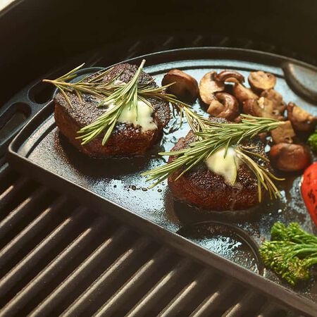 Big Green Egg Half Moon C-Iron Grid (XL