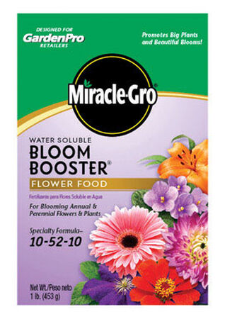 Miracle-Gro Bloom Booster Plant Food For Flowering Annuals and Perennials 1 lb.