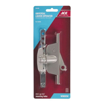 Ace Silver Zinc Universal Louver Operator For Jalousie