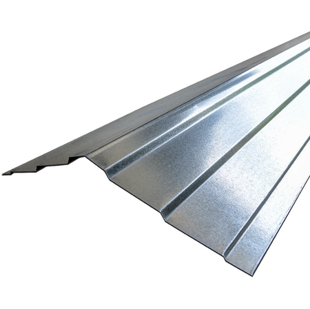 Ridge Cap 26ga Galvalume 10'x13.5" 26ga