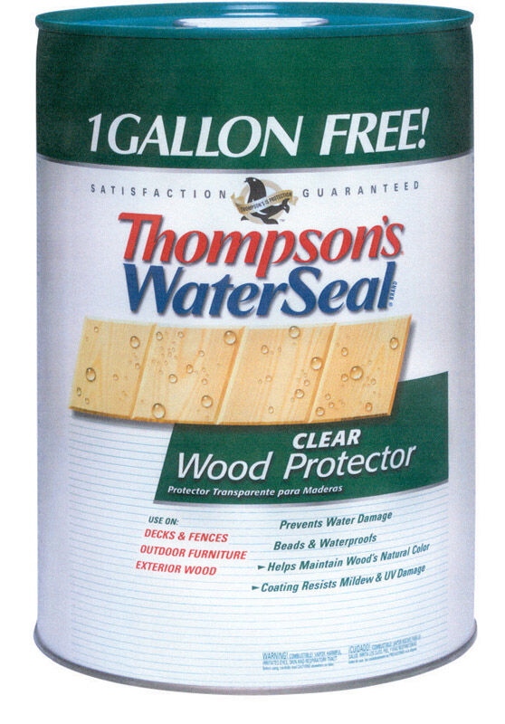Thompson's Waterseal OilBased Waterproofer Wood Protector Clear 6 gal