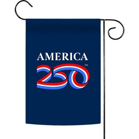 VALLEY FORGE FLAG AMERICA 250 PATRIOTIC GARDEN FLAG OUT-SEASON 0901