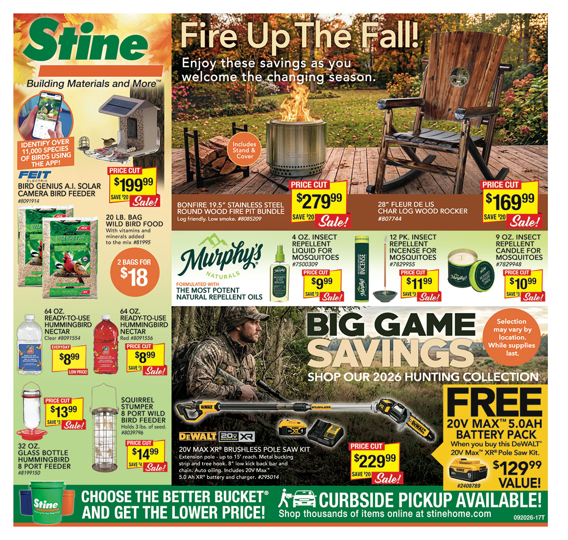 local ad campaign Fire up the Fall! image