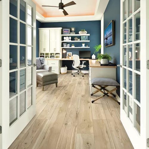 Laminate floors for high traffic areas
