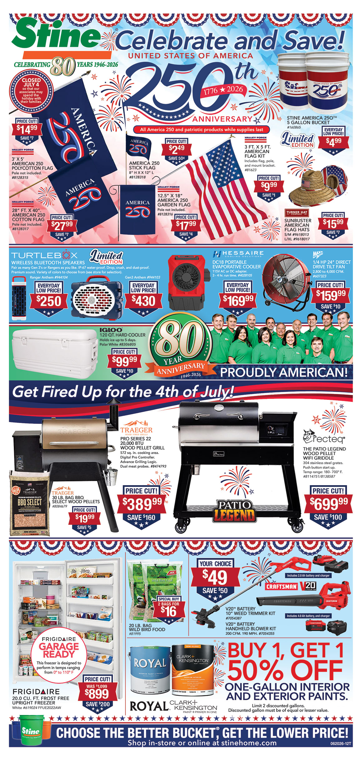 local ad campaign Celebrate and Save! image