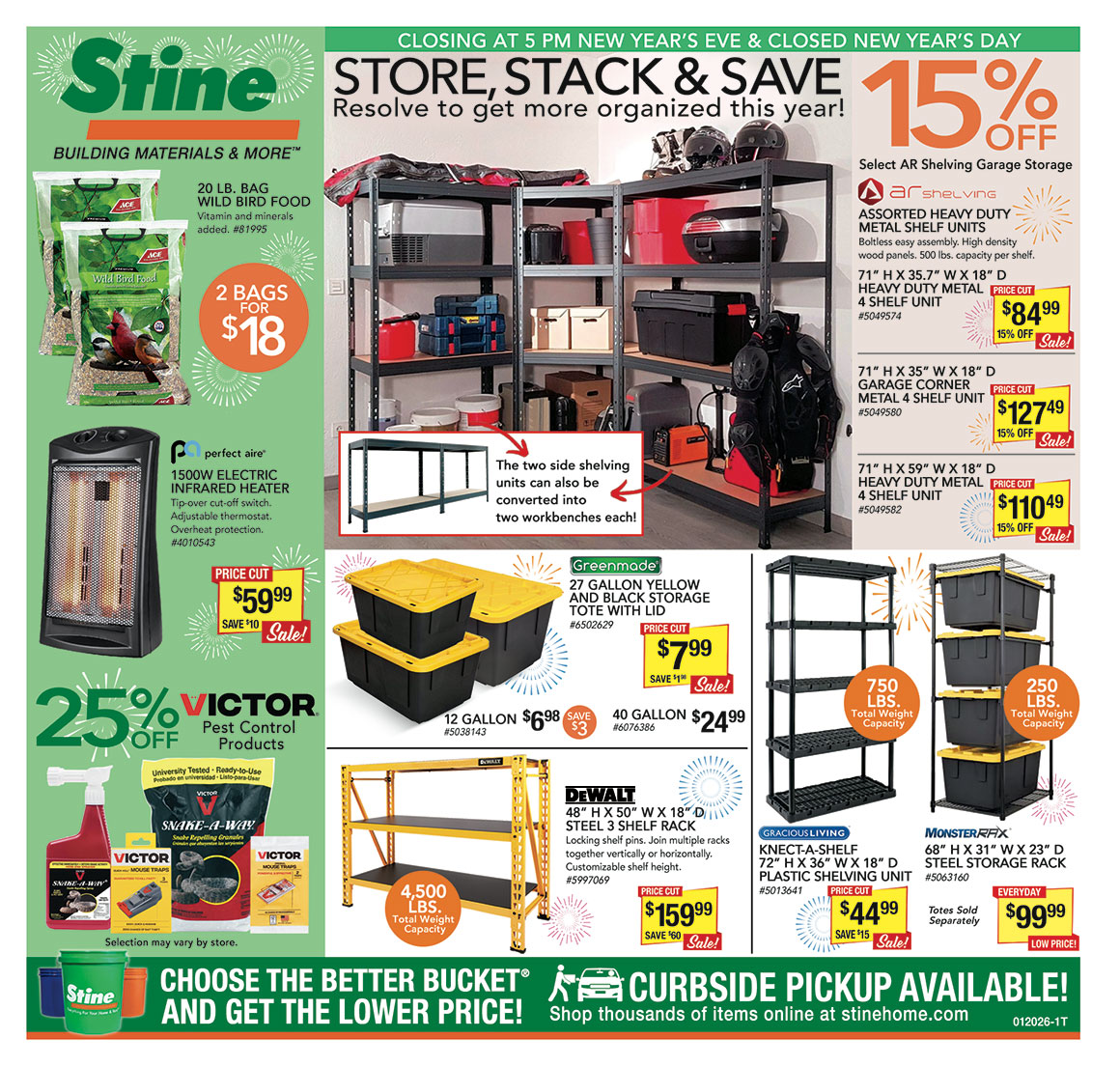 local ad campaign Store, Stack, and Save! image