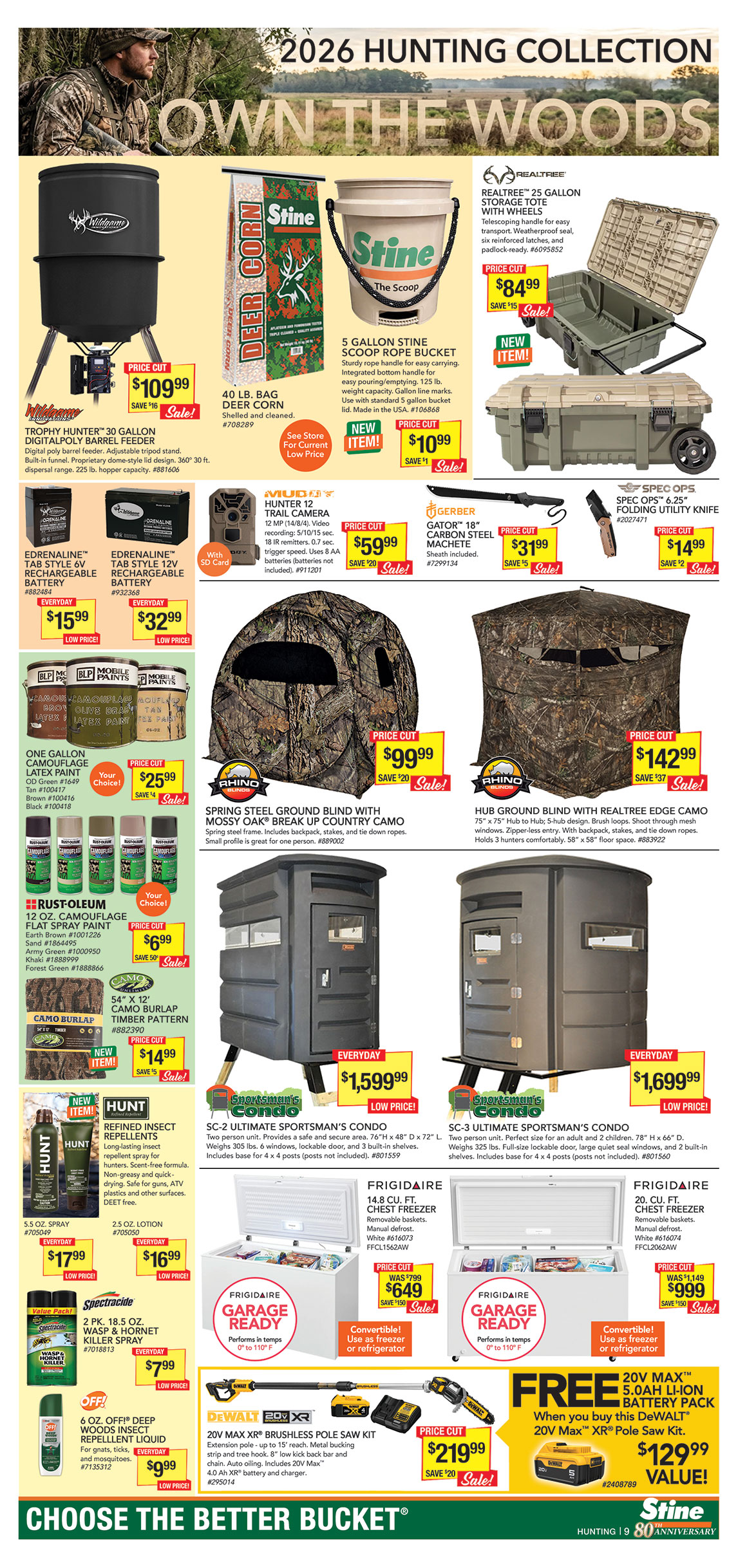 local ad campaign Hunting Collection Labor Day Sale! image