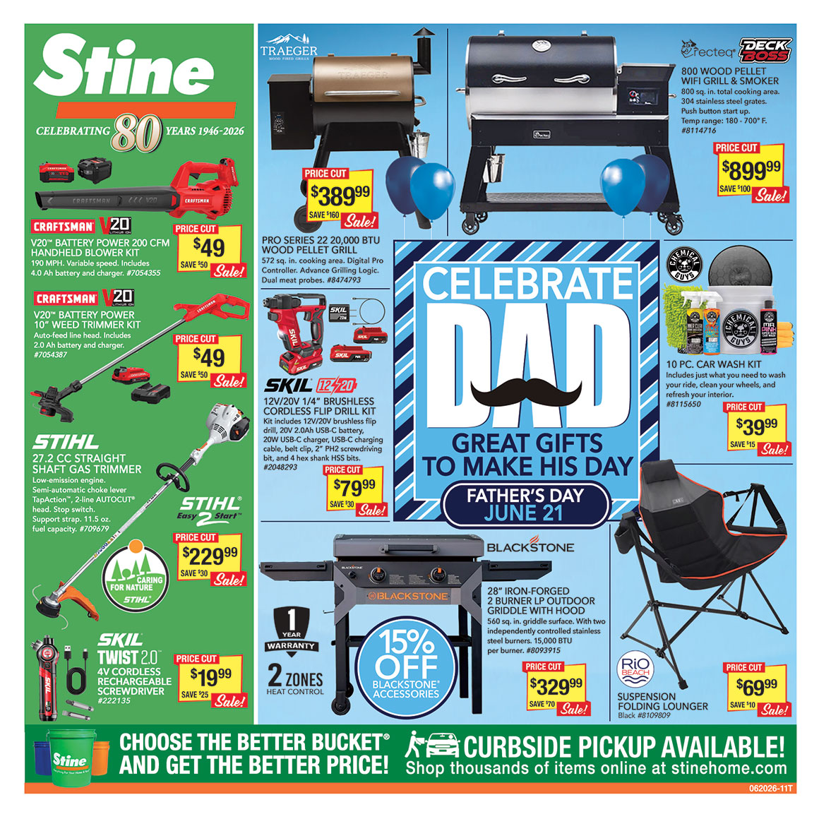 local ad campaign Celebrate Dad image