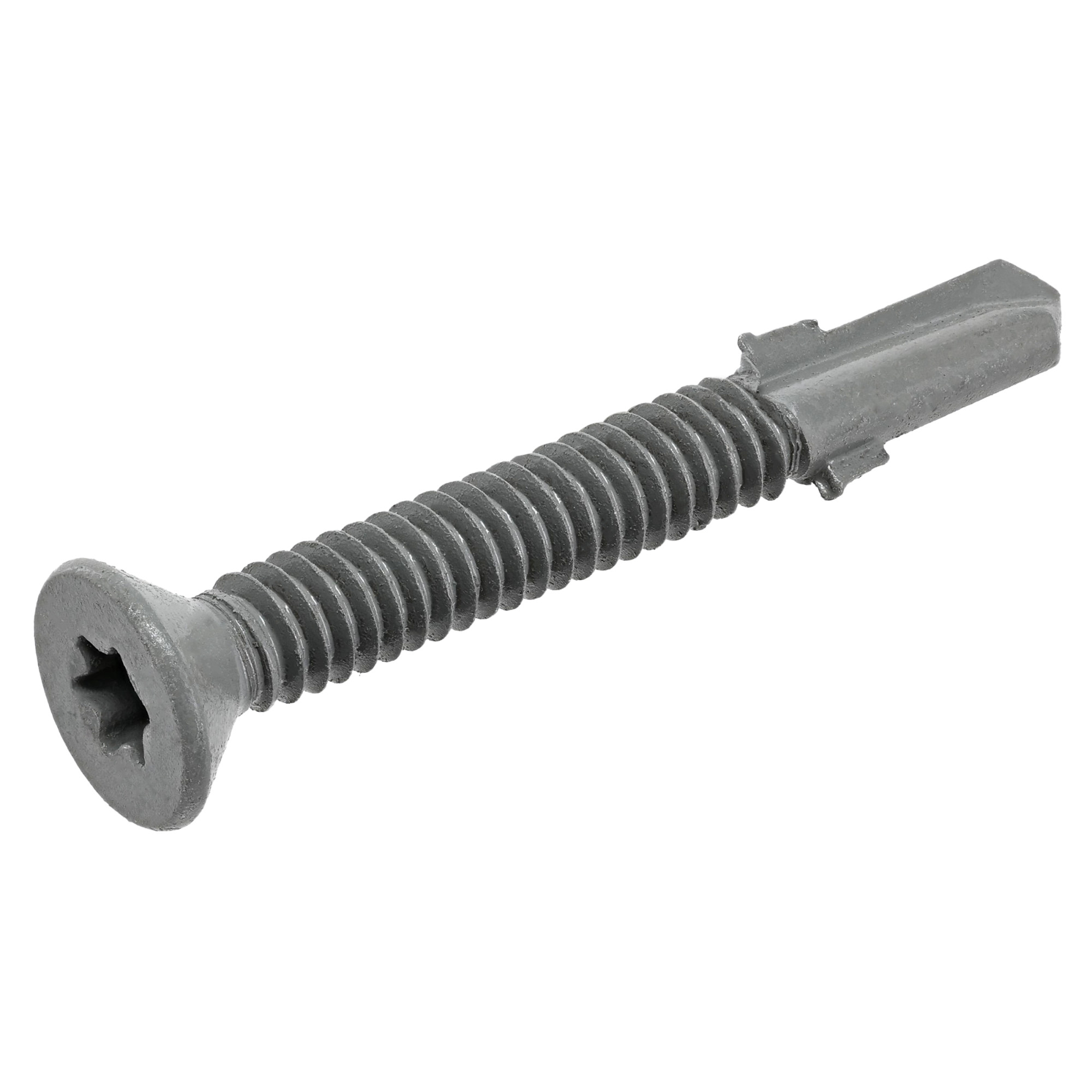 Power Pro Prower Pro Premium Flat Gray Epoxy Self-Drilling Screws (�"-20 � 2 in.) 35pc