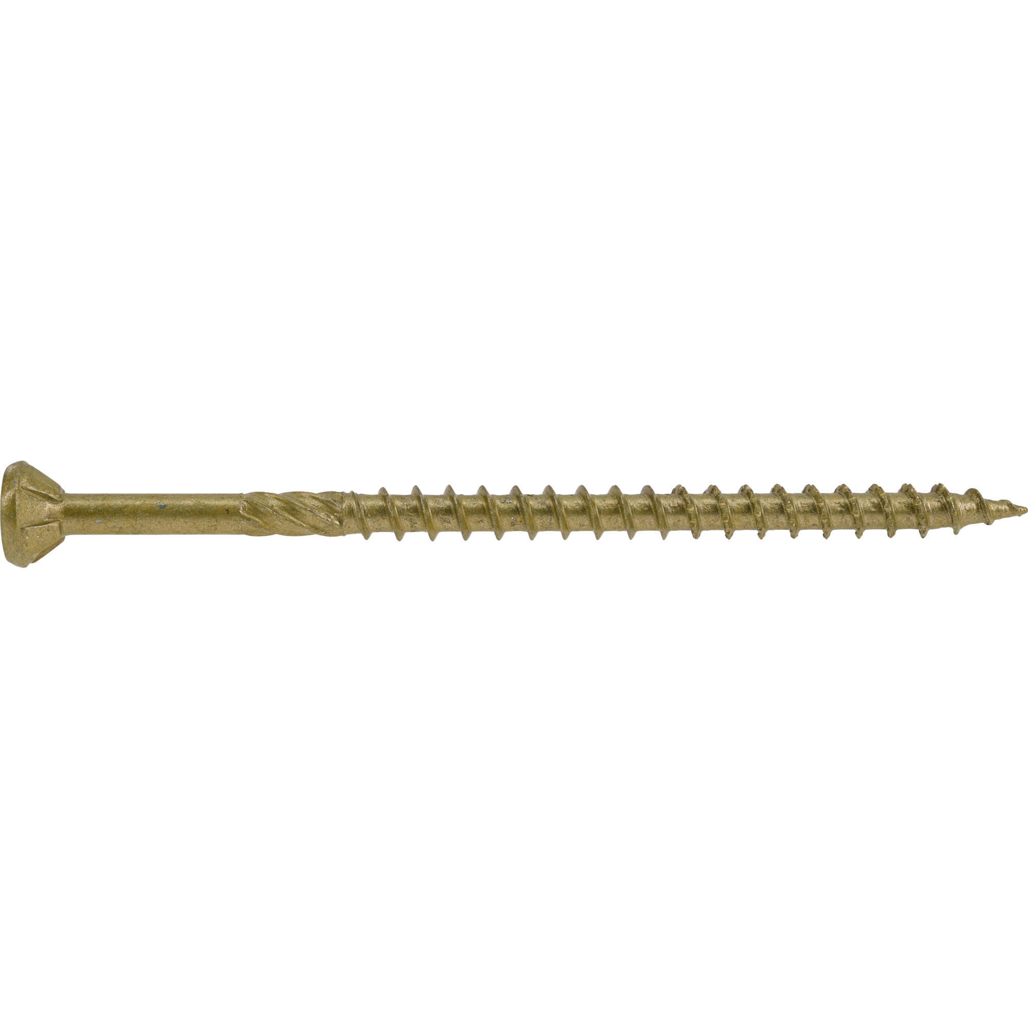 Power Pro Premium Bronze Exterior Wood Screws (#10 x 3-1/2 in.) - 1000 pc