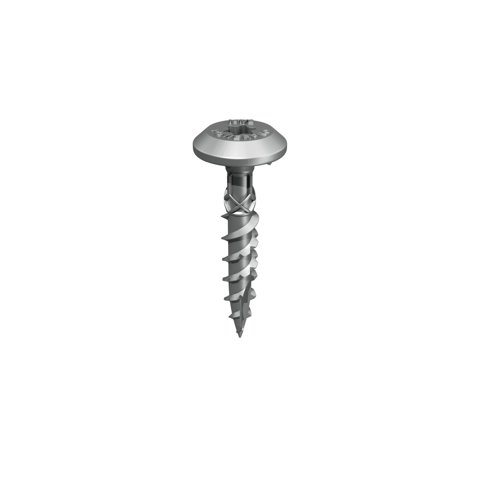 Power Pro 316SS Stainless Steel Structural Lag Screws 1/4 in. x 2 in. - 1pc