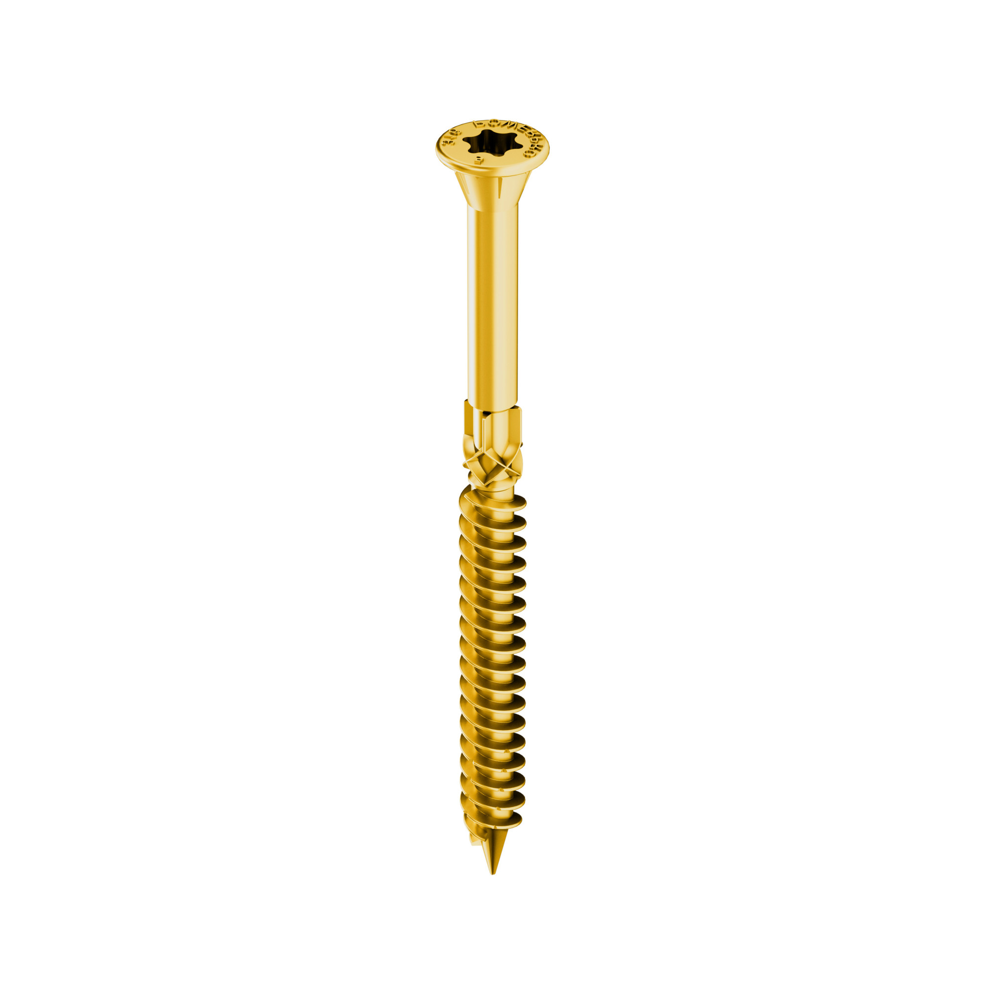 Power Pro TimberWood Bronze Structural Screws (5/16 in. x 5 in.) - 36pc