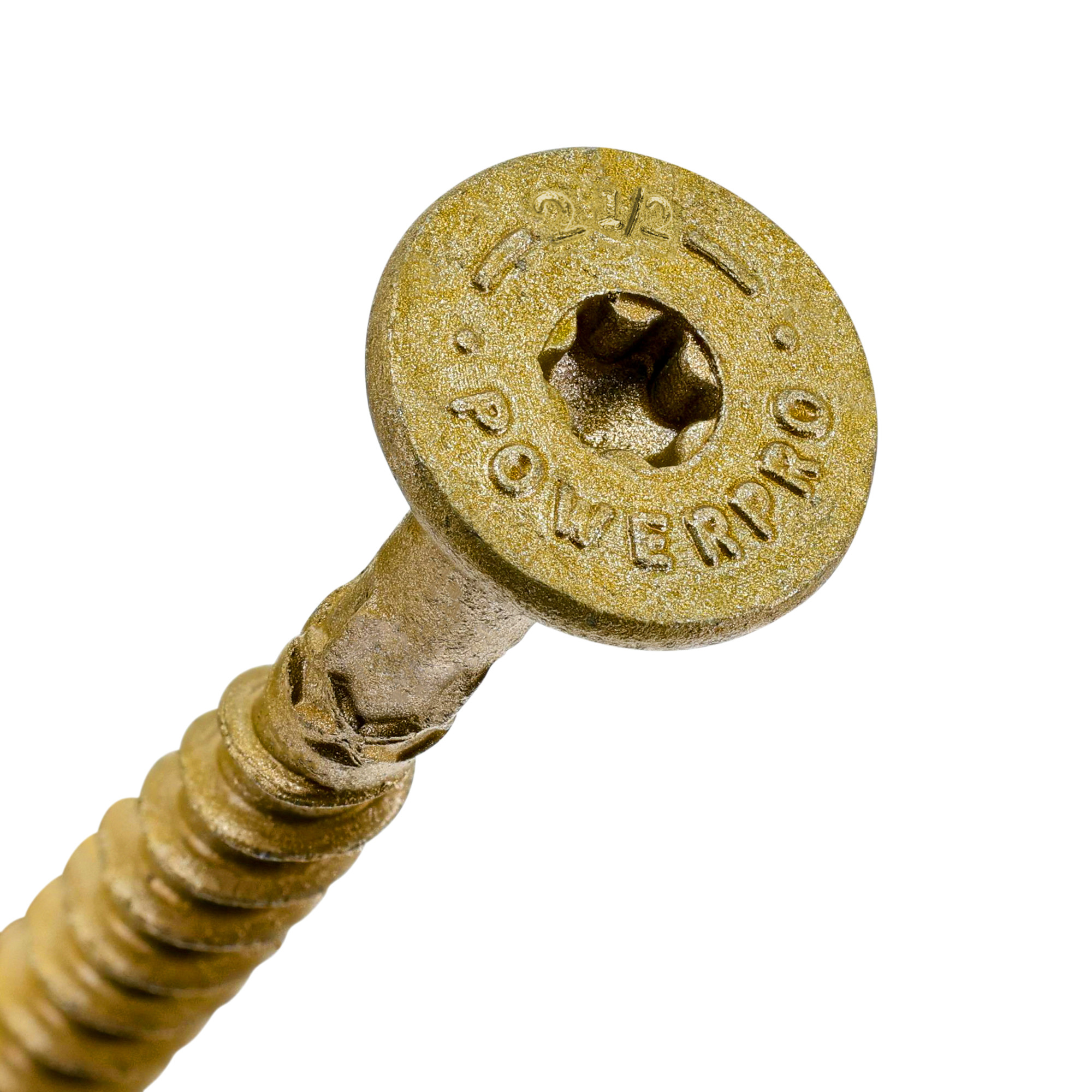 Power Pro TimberWood Bronze Structural Screws (5/16 in. x 2-1/2 in.) - 1pc