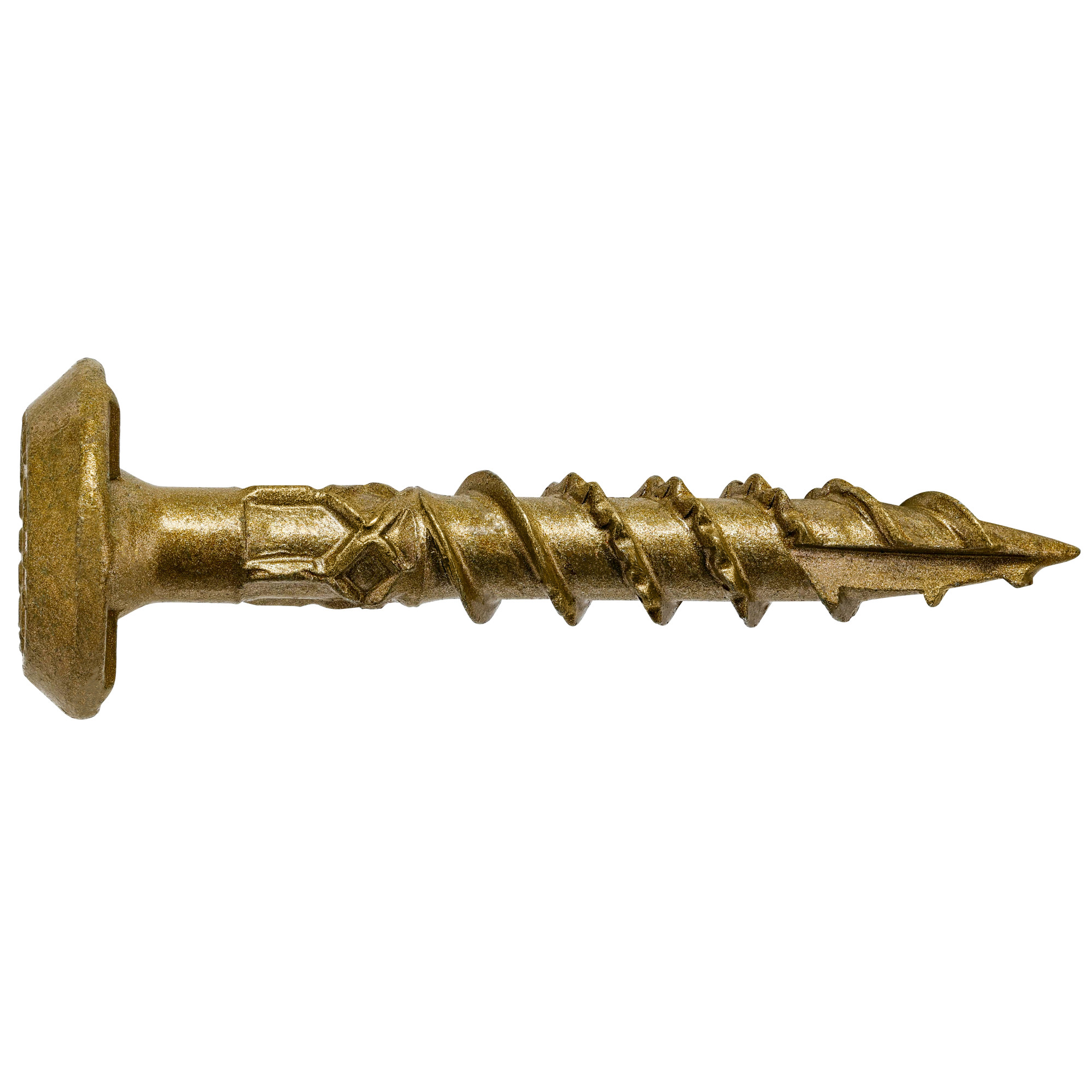 Power Pro Bronze Structural Lag Screws (1/4 in. x 1-1/2 in.) - 75 pc