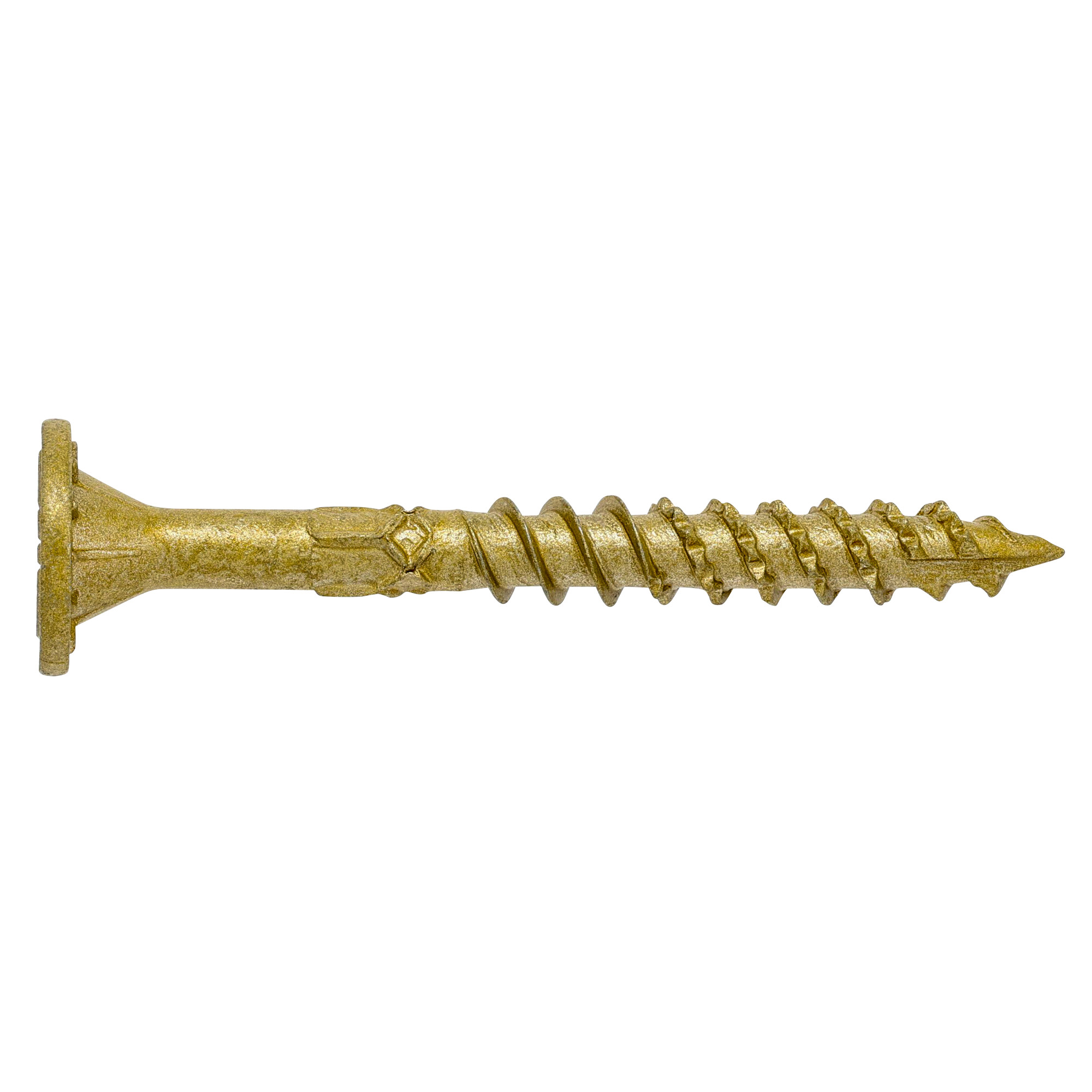 Power Pro TimberWood Bronze Structural Screws (5/16 in. x 2-1/2 in.) - 50pc