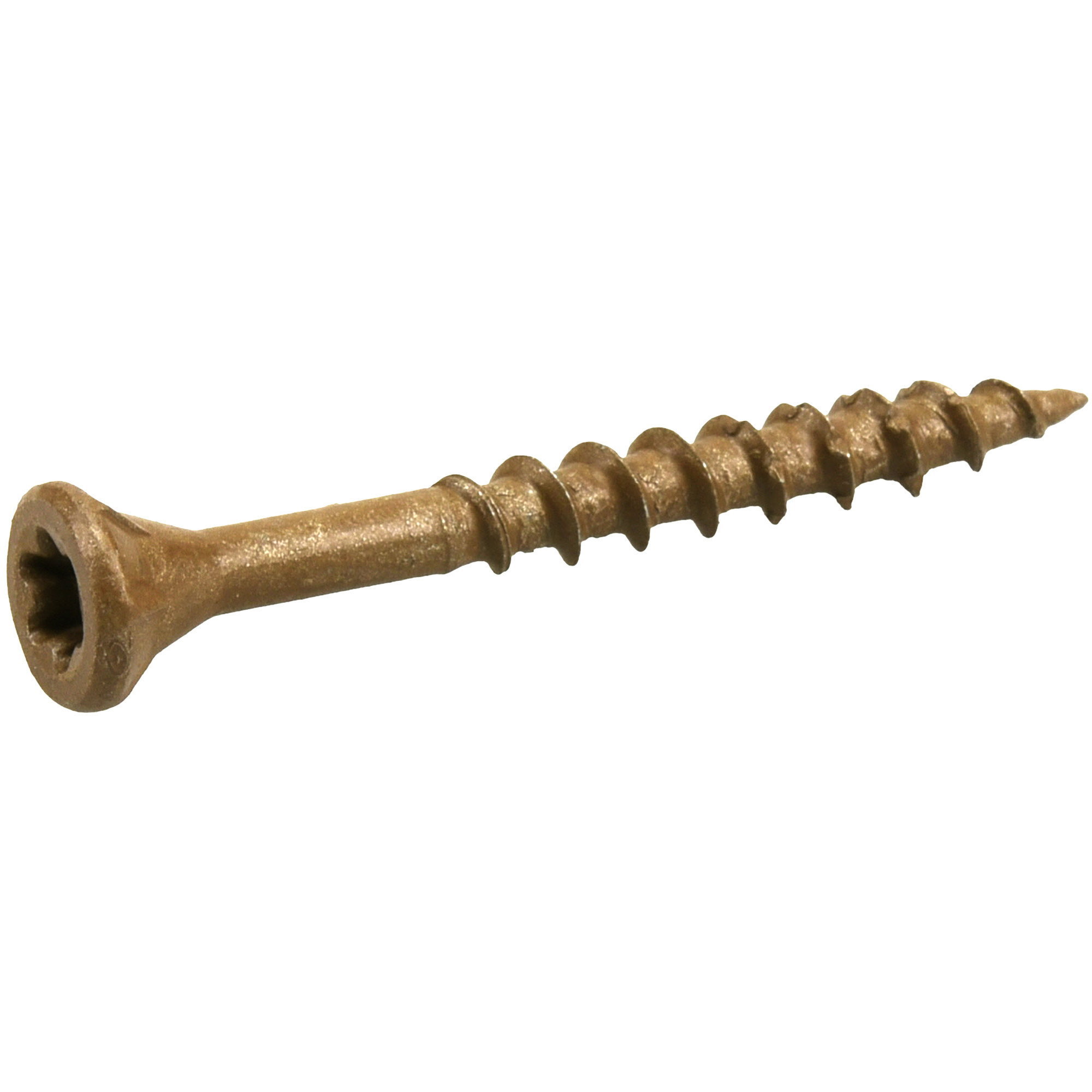 Deck Plus Brown Deck Screws (#8 x 1-5/8 in.)