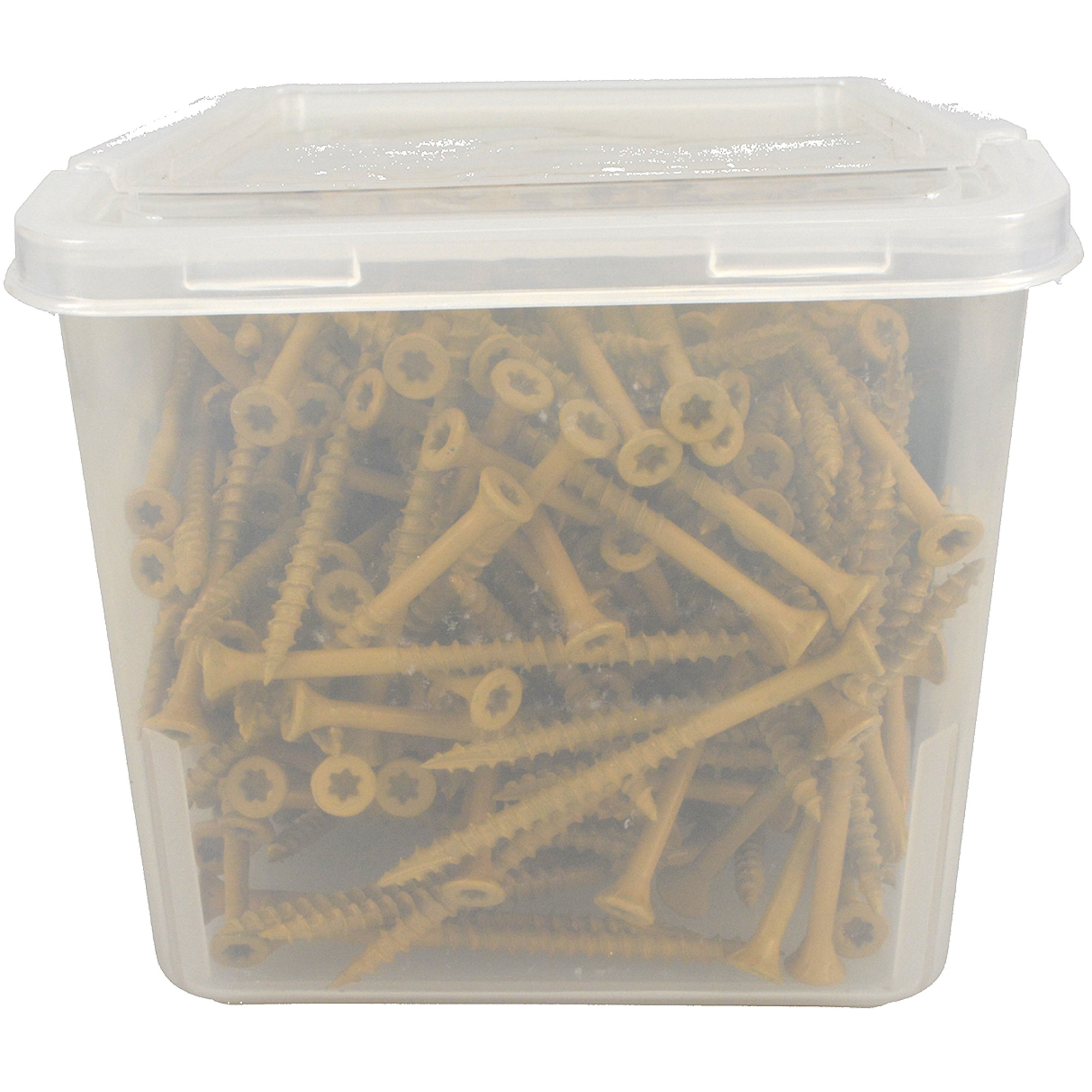 Deck Plus Tan Deck Screws (#10 x 3 in.)