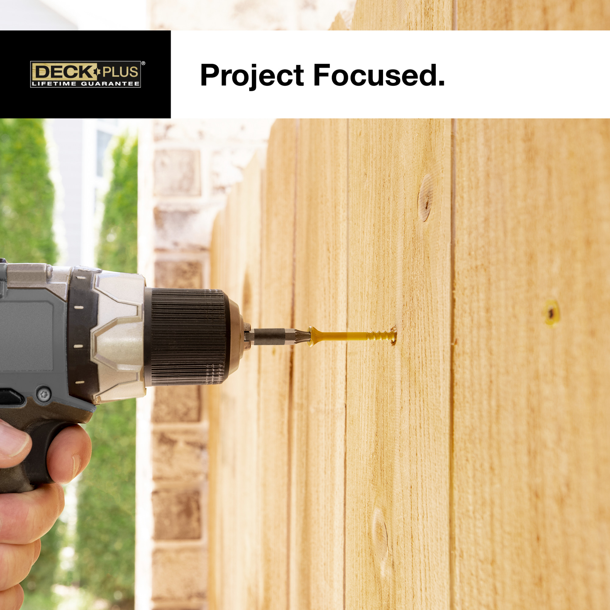 Deck Plus Black Deck Screws (#10 x 3 in.)