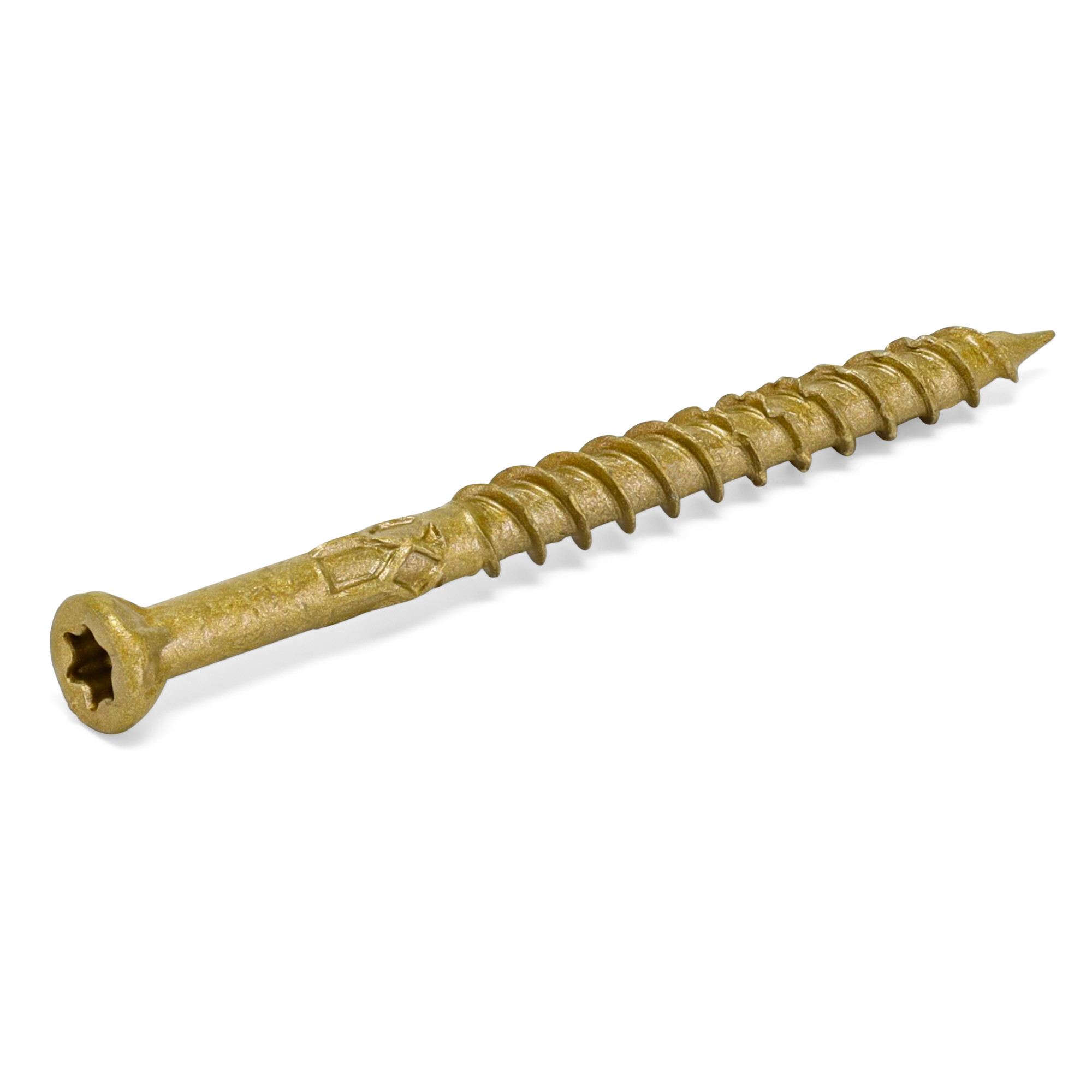 Power Pro&reg; Premium Bronze Exterior Trim Screws (#8 x 2-1/2 in.) - 119 pc