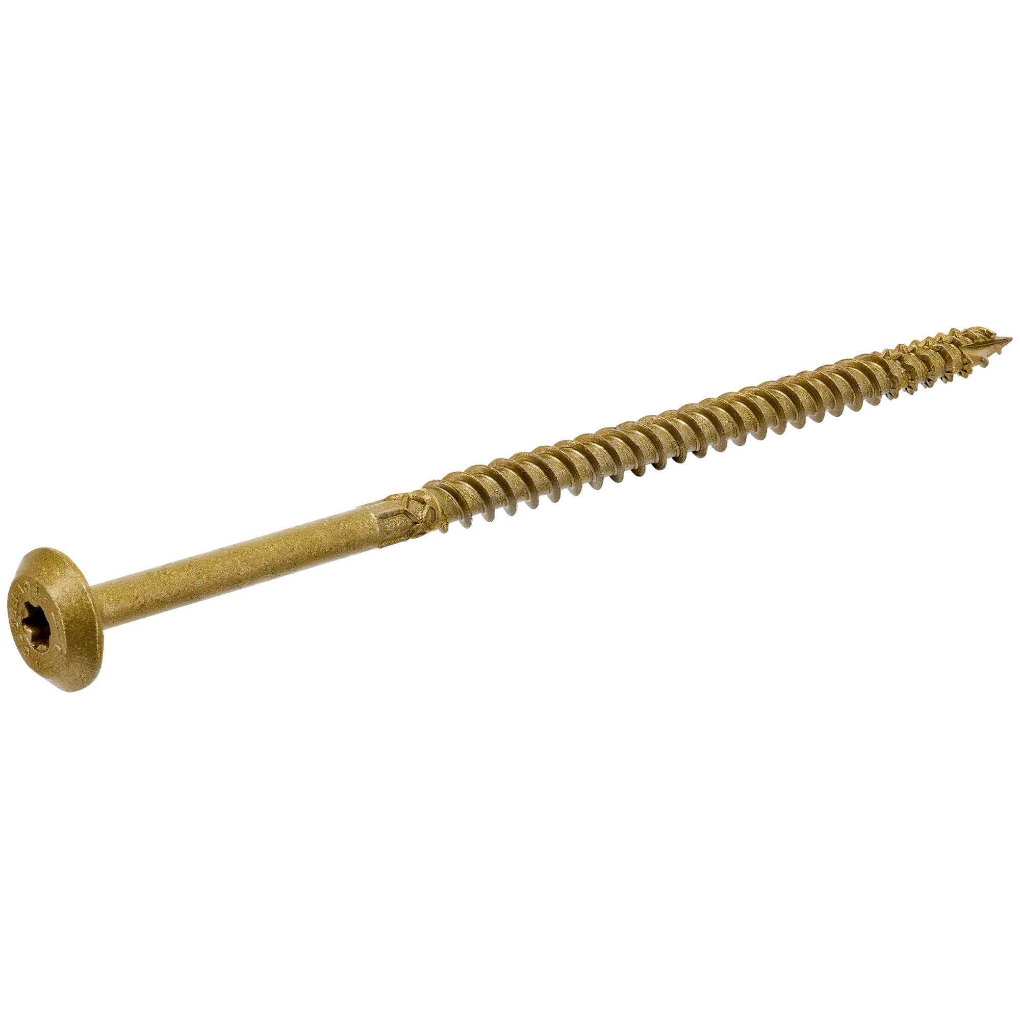 Power Pro Bronze Structural Lag Screws (5/16 in. x 6 in.) - 24 pc