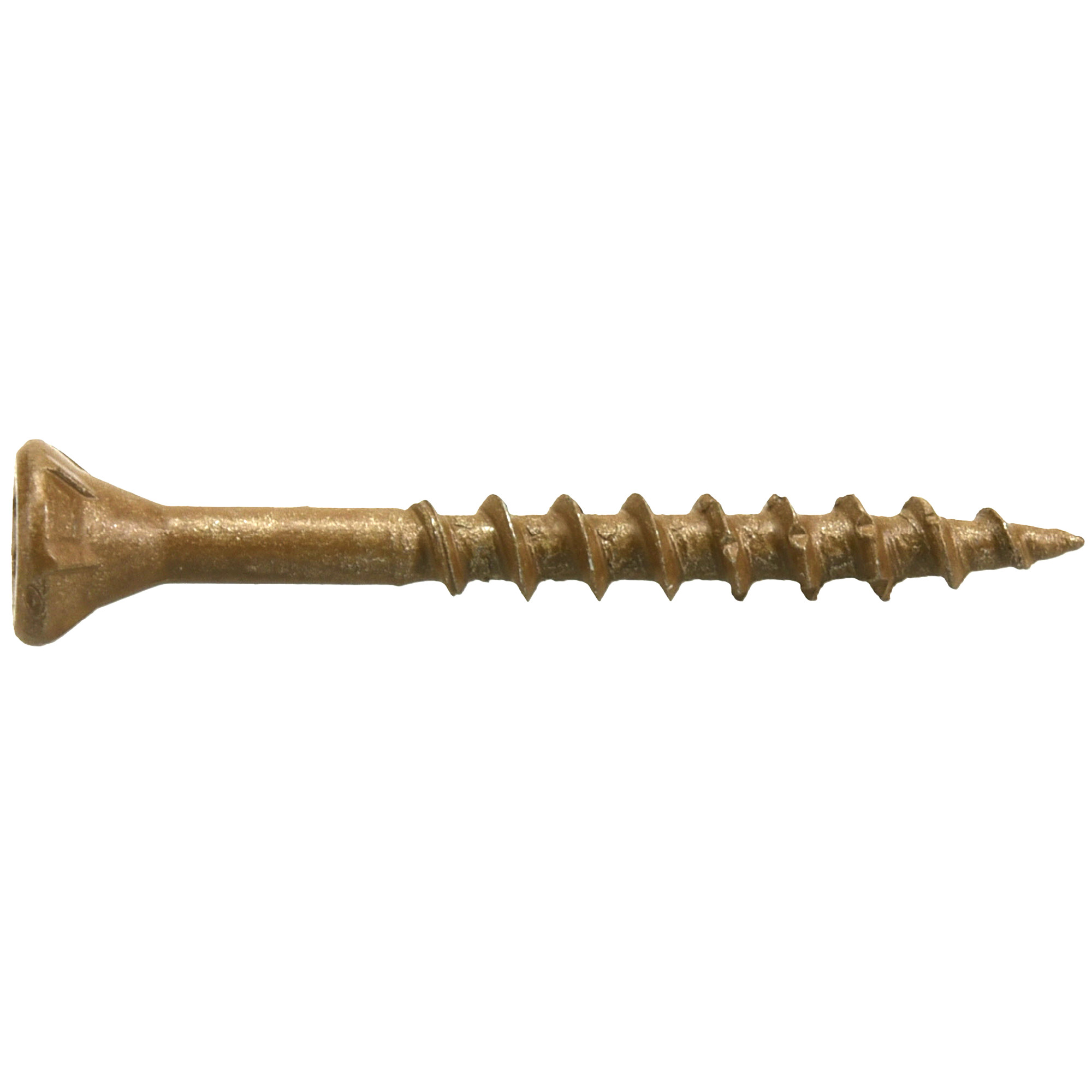 Deck Plus Brown Deck Screws (#8 x 1-5/8 in.)