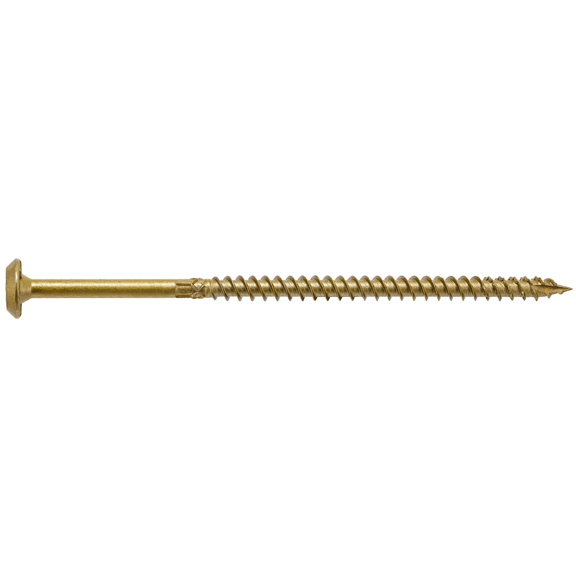 Power Pro Bronze Structural Lag Screws (5/16 in. x 5 in.) - 36 pc