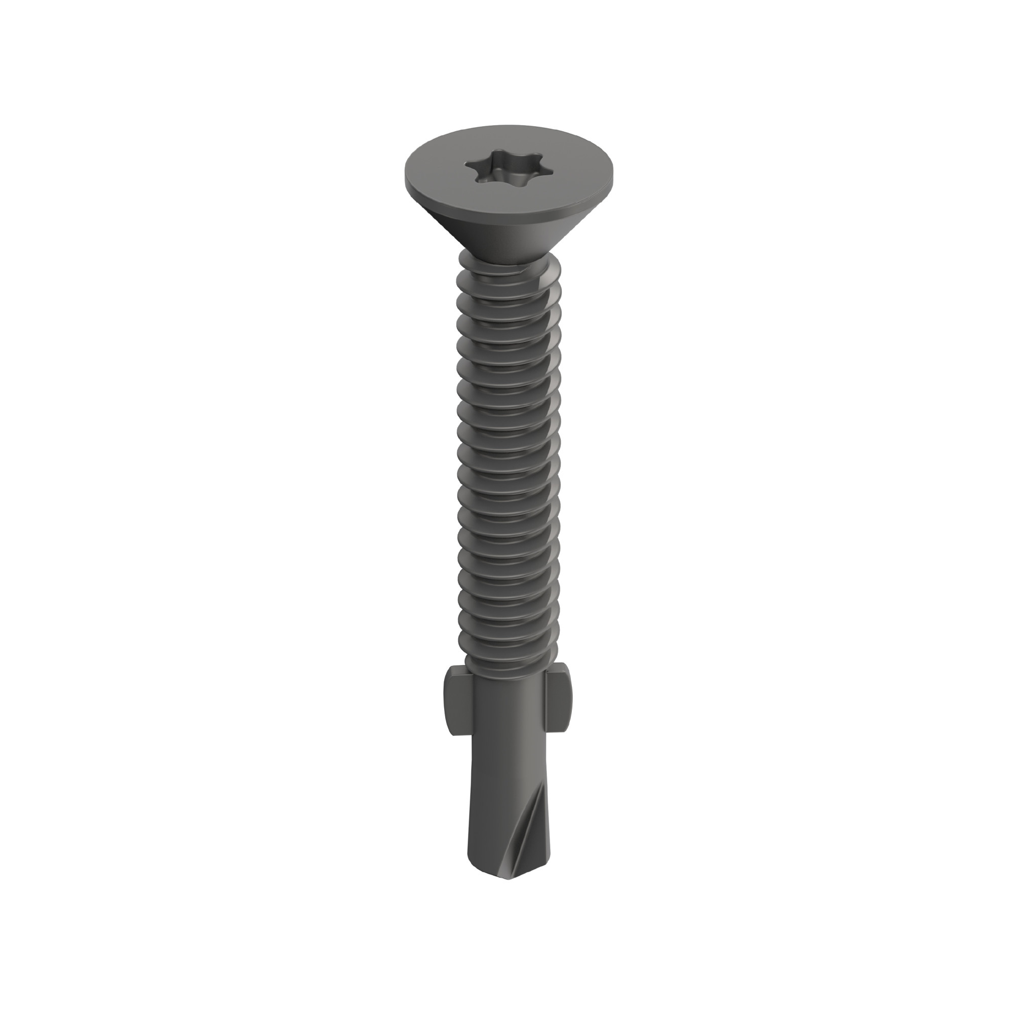 Power Pro Prower Pro Premium Flat Gray Epoxy Self-Drilling Screws (�"-20 � 2 in.) 175pc