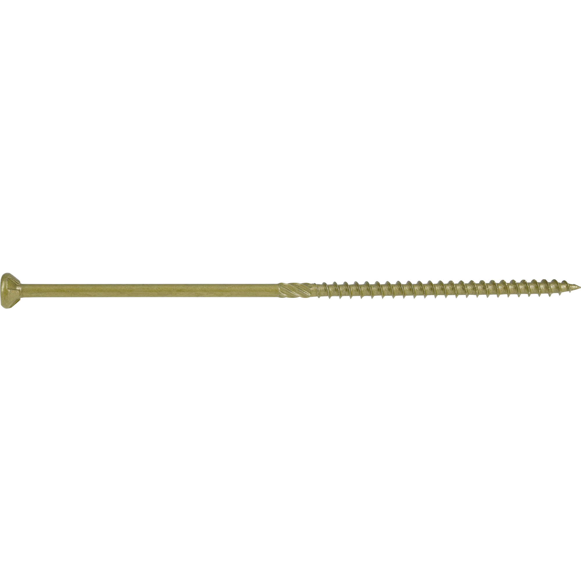 Power Pro Premium Bronze Exterior Wood Screws (#10 x 6 in.) - 600 pc