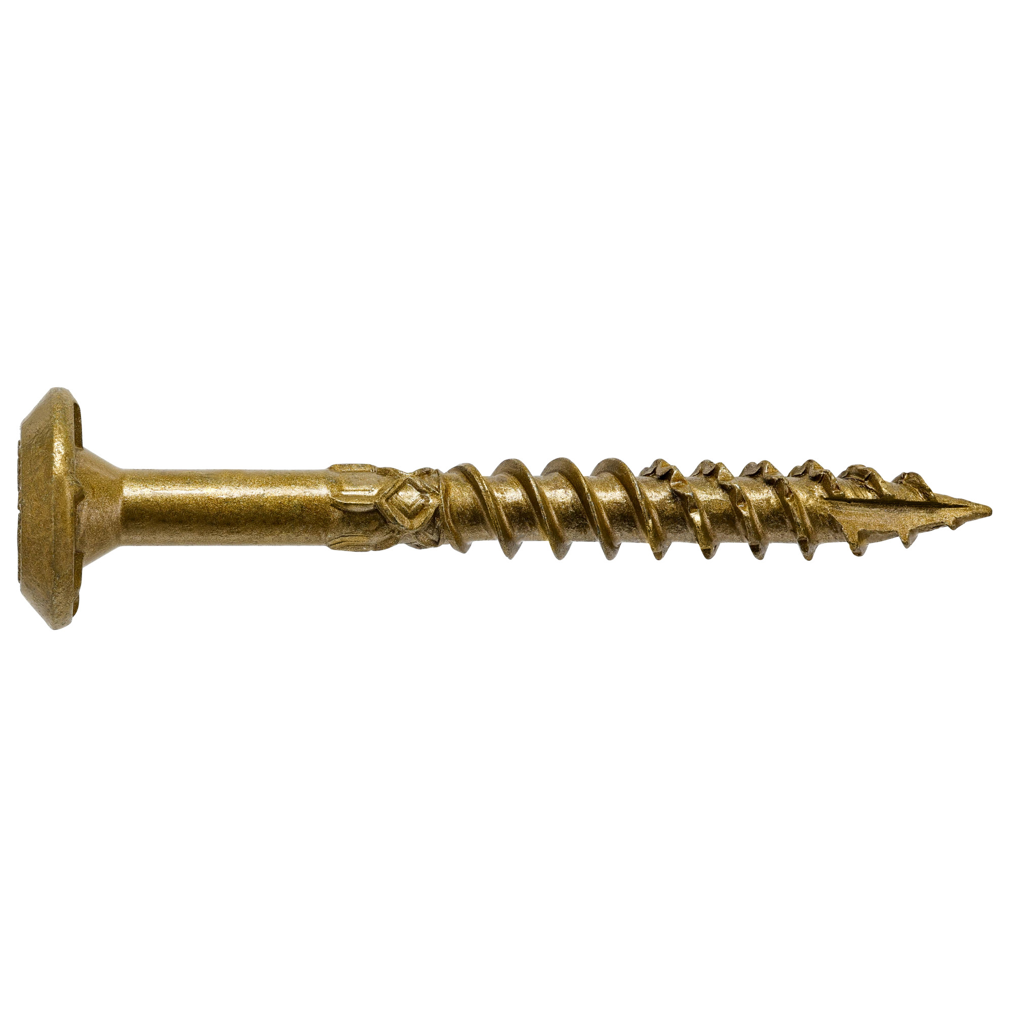 Power Pro Bronze Structural Lag Screws (5/16 in. x 2-1/2 in.) - 50 pc
