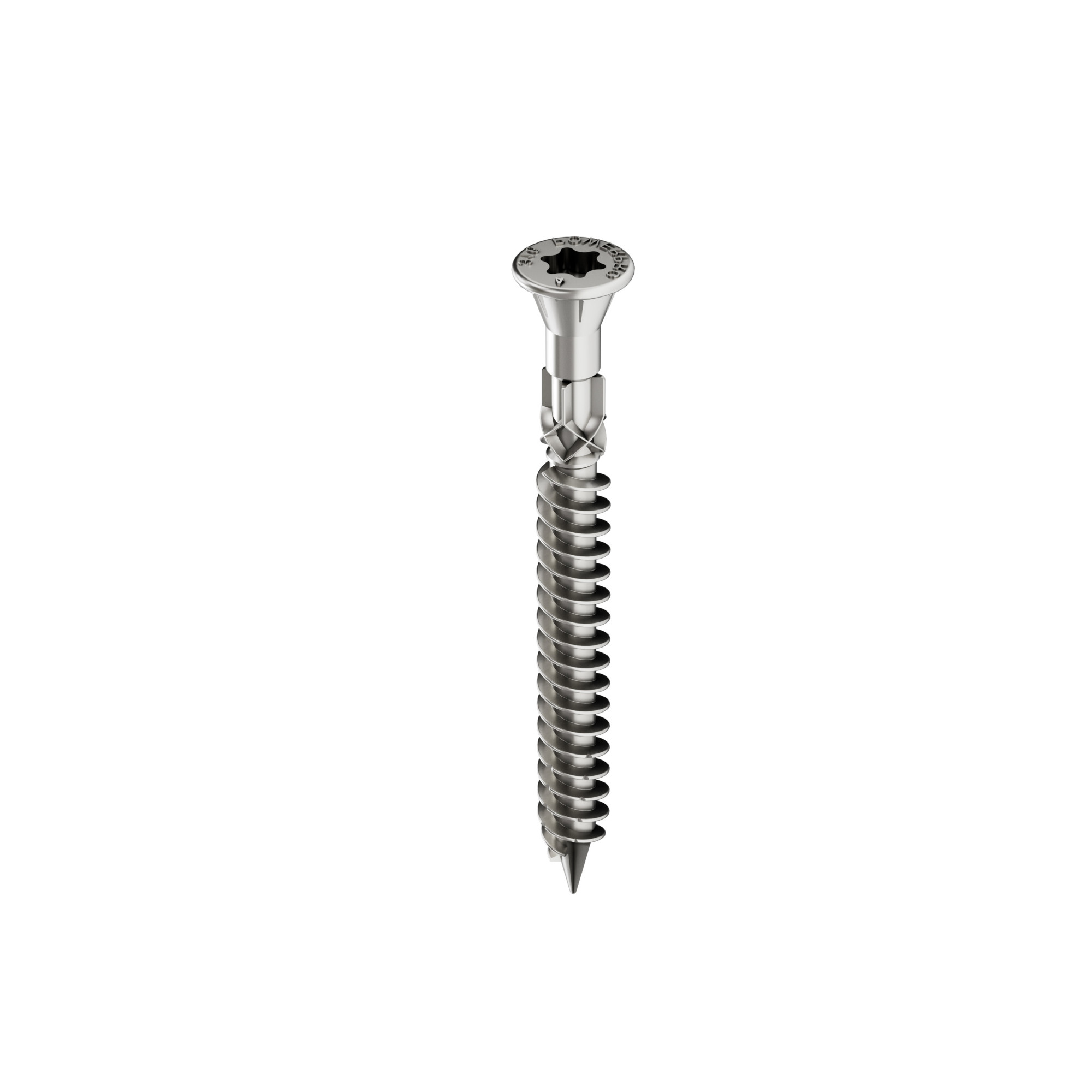 Power Pro 316SS Heavy Duty TimberWood Structural Screws (3/8 in. x 4 in.) - 1pc