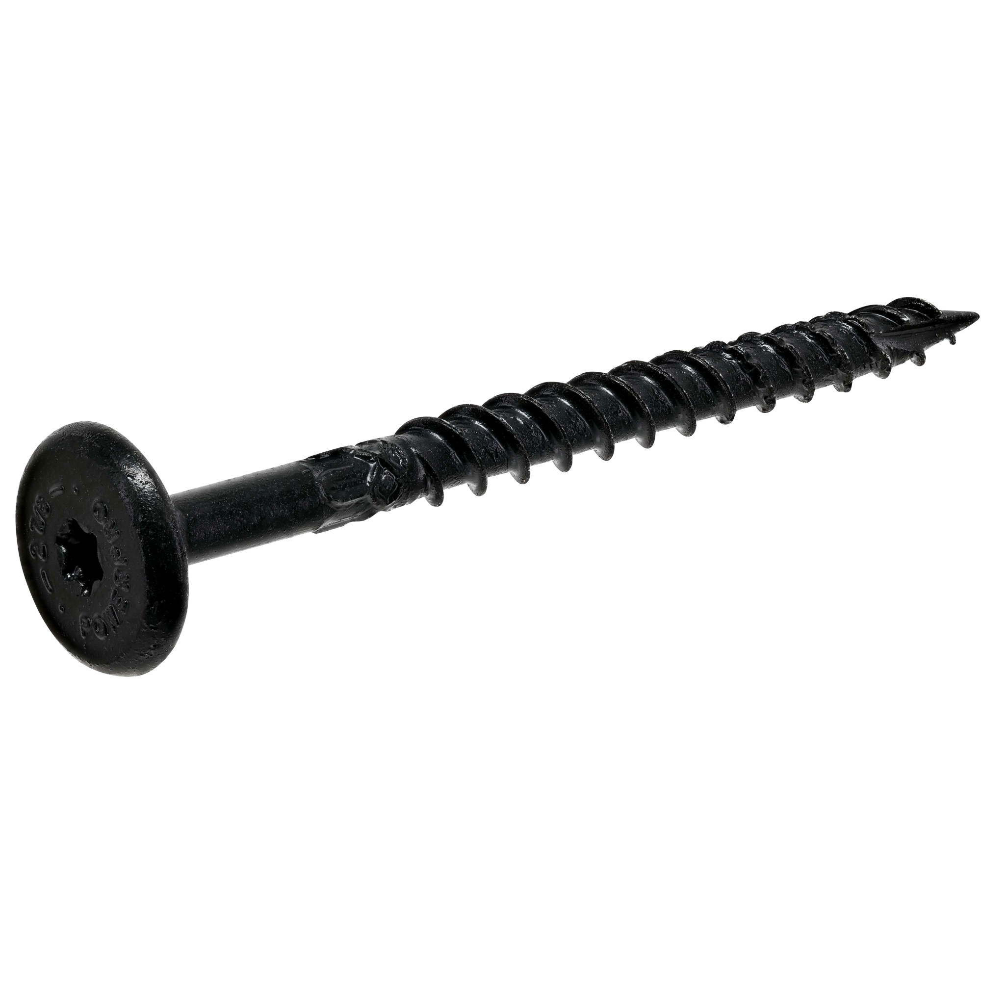 Power Pro Black Lumber-Tite Structural Screws (1/4 in. x 2-7/8 in.) - 10 pc