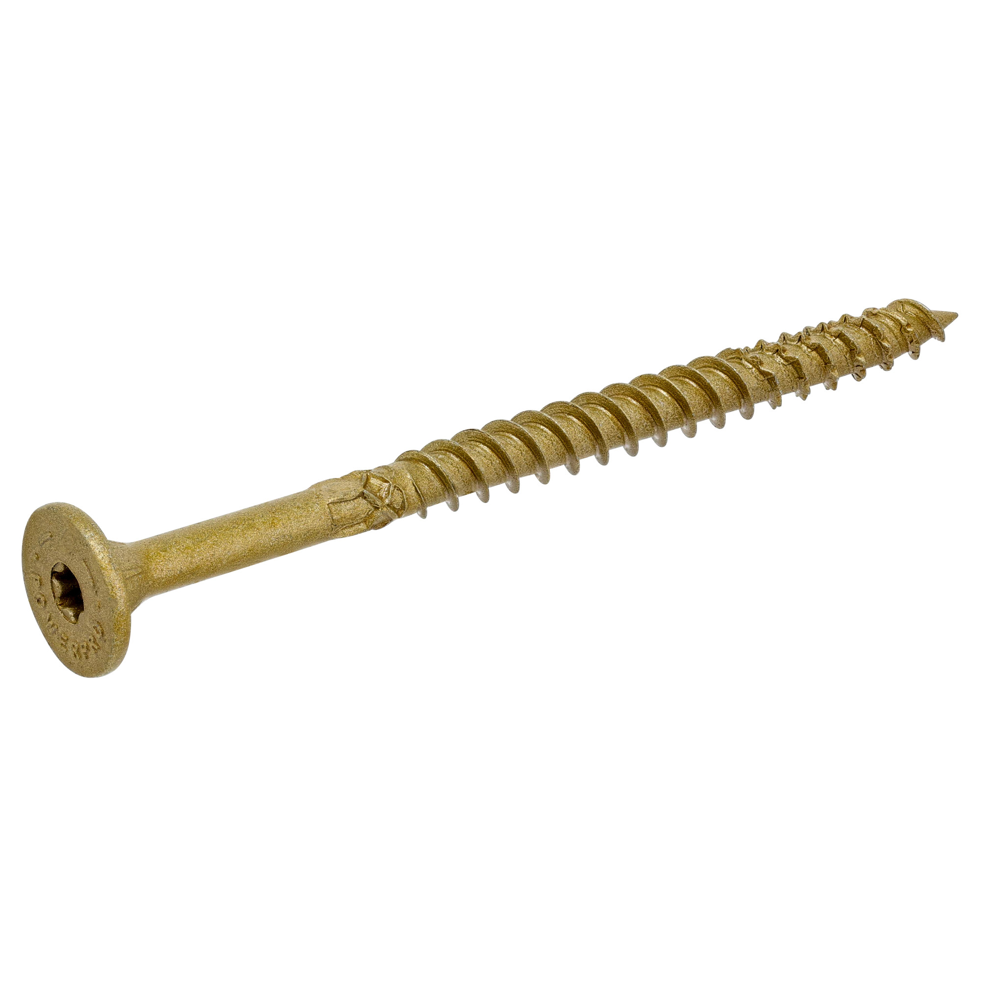 Power Pro TimberWood Bronze Structural Screws (5/16 in. x 5 in.) - 1pc