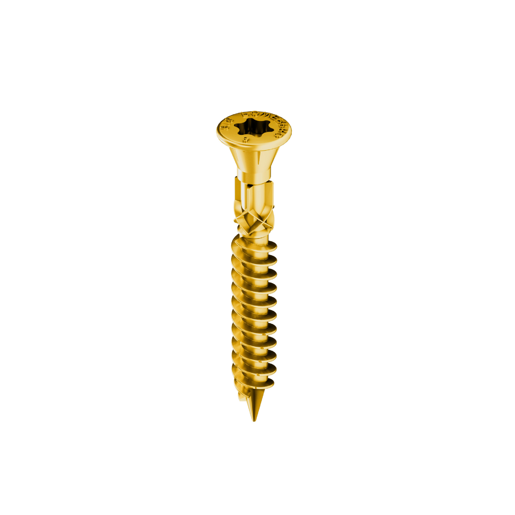 Power Pro TimberWood Bronze Structural Screws (5/16 in. x 2-1/2 in.) - 50pc
