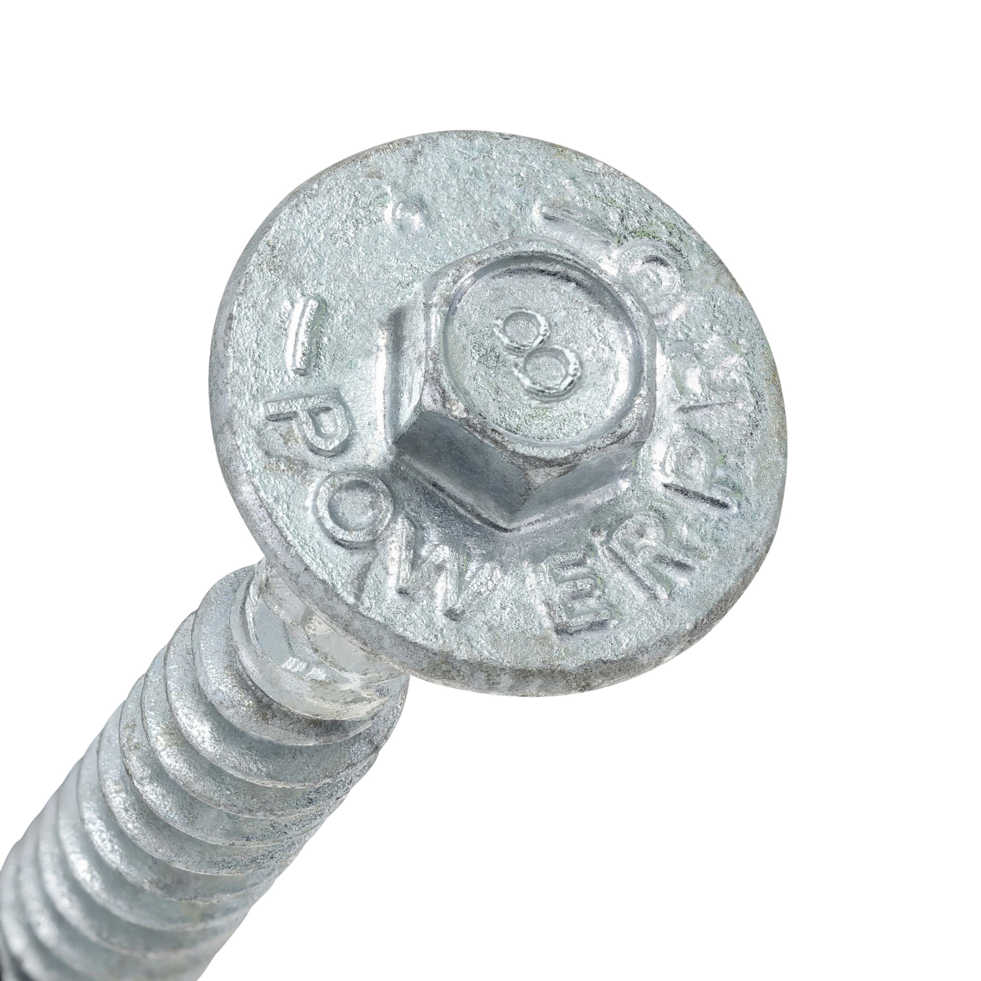 Power Pro HDG Heavy Duty TimberWood Structural Screws (3/8 in. x 8 in.) - 1pc