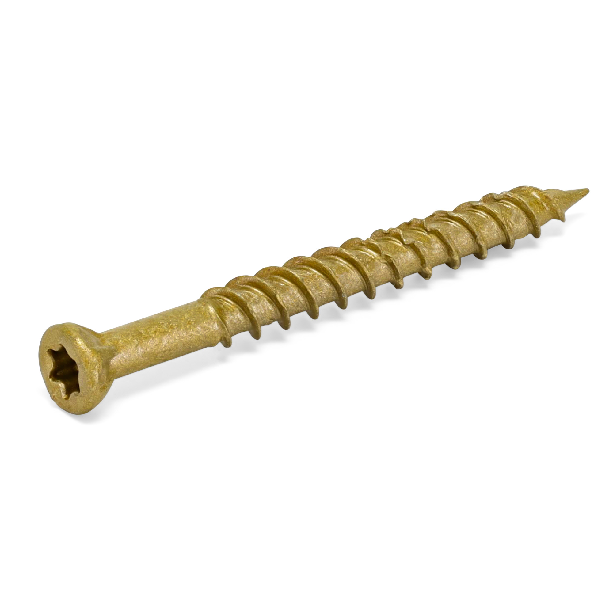 Power Pro® Premium Bronze Exterior Trim Screws (#8 x 1-5/8 in.) - 829 pc